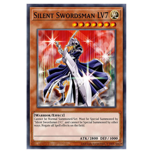 Yu-Gi-Oh! - Yugi's Legendary Decks - Silent Swordsman LV7 (Common) YGLD-ENC06