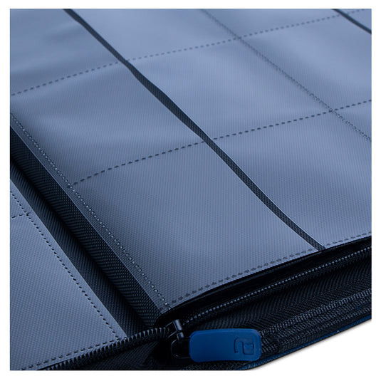 Vault X - 12-Pocket Exo-TecÂ® - Zip Binder - Blue