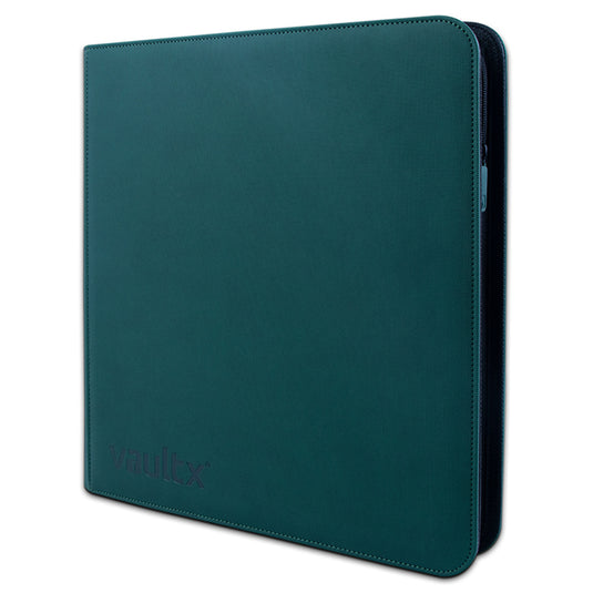 Vault X - 12-Pocket Exo-TecÂ® - Zip Binder - Green