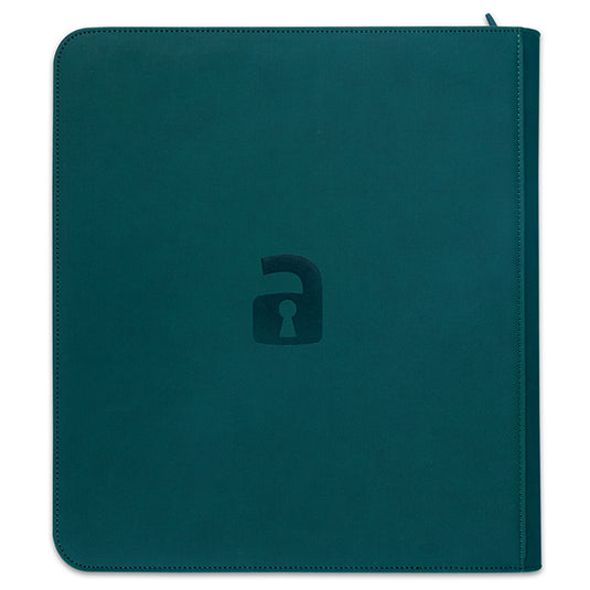 Vault X - 12-Pocket Exo-TecÂ® - Zip Binder - Green