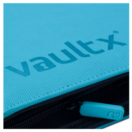 Vault X - 12-Pocket Exo-TecÂ® - Zip Binder - Teal