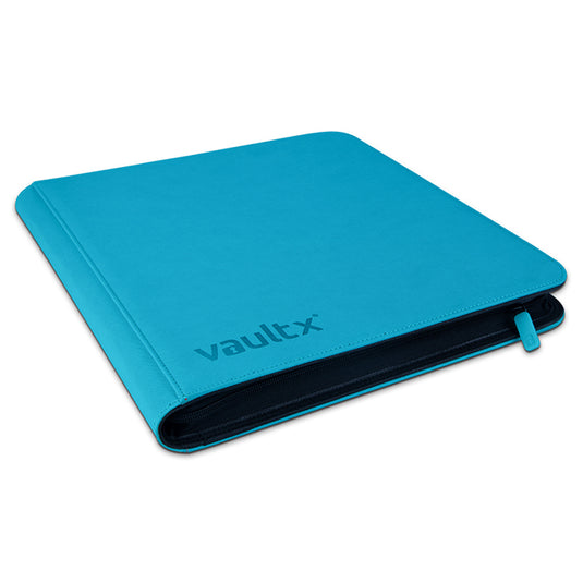 Vault X - 12-Pocket Exo-TecÂ® - Zip Binder - Teal