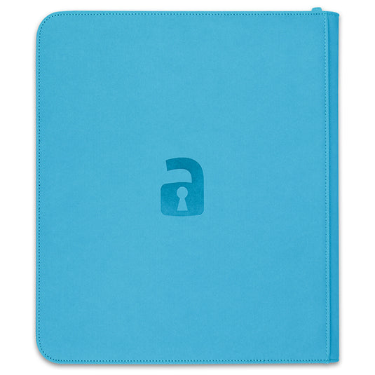 Vault X - 12-Pocket Exo-TecÂ® - Zip Binder - Teal