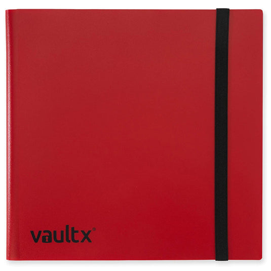 Vault X - 12-Pocket - Strap Binder - Red