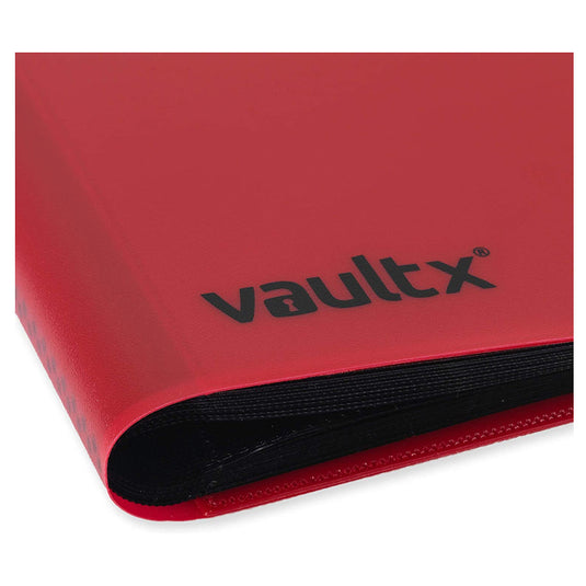 Vault X - 12-Pocket - Strap Binder - Red