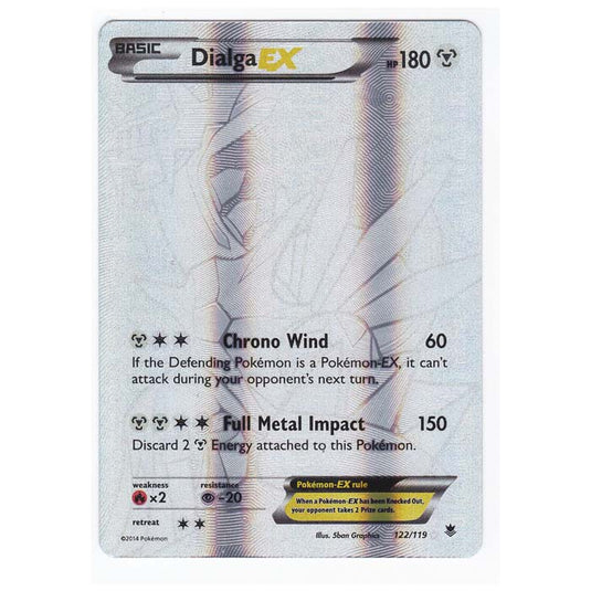 Pokemon - XY Phantom Forces - Dialga EX - 122/119