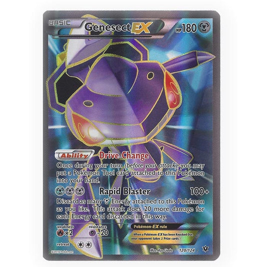 Pokemon - XY - Fates Collide - Genesect EX - Full Art - 120/124