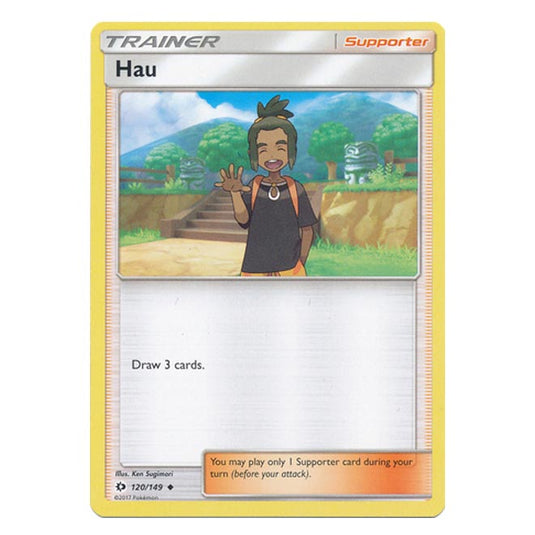 Pokemon - Sun & Moon - Base Set - Hau - 120/149