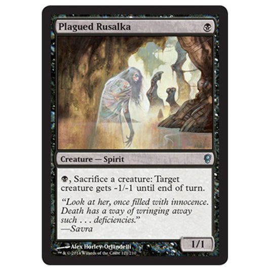 Magic the Gathering - Conspiracy - Plagued Rusalka - 121/210