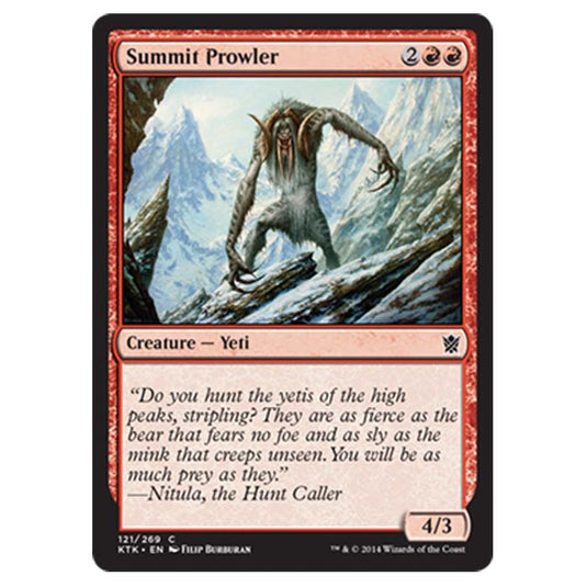 Magic the Gathering - Khans Of Tarkir - Summit Prowler - 121/269