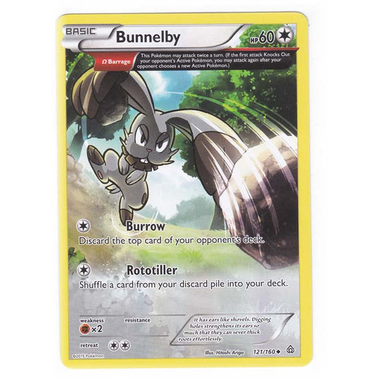 Pokemon - XY Primal Clash - Bunnelby - 121/160