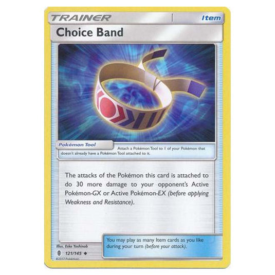 Pokemon - Sun & Moon - Guardians Rising - Choice Band - 121/145