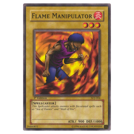 Yu-Gi-Oh! - Starter Deck - Joey - Flame Manipulator (Common) SDJ-006