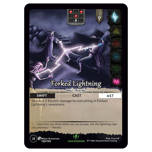 Genesis Battle of Champions - Welcome to Jaelara - Forked Lightning (Uncommon) J2122