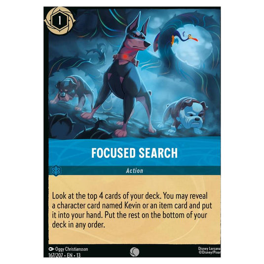 Lorcana - Attack of the Vine! - Focused Search (Common) - 167/207
