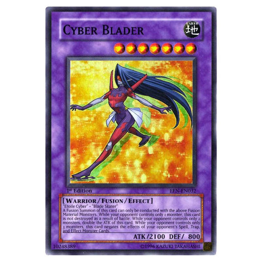 Yu-Gi-Oh! - Elemental Energy - Cyber Blader (Super Rare) EEN-EN032