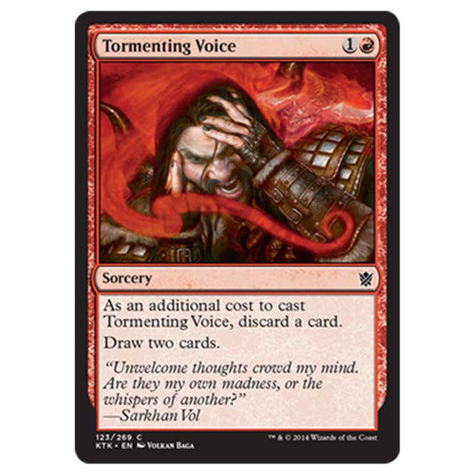 Magic the Gathering - Khans Of Tarkir - Tormenting Voice - 123/269