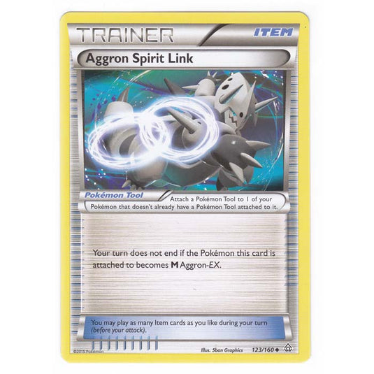 Pokemon - XY Primal Clash - Aggron Spirit Link - 123/160