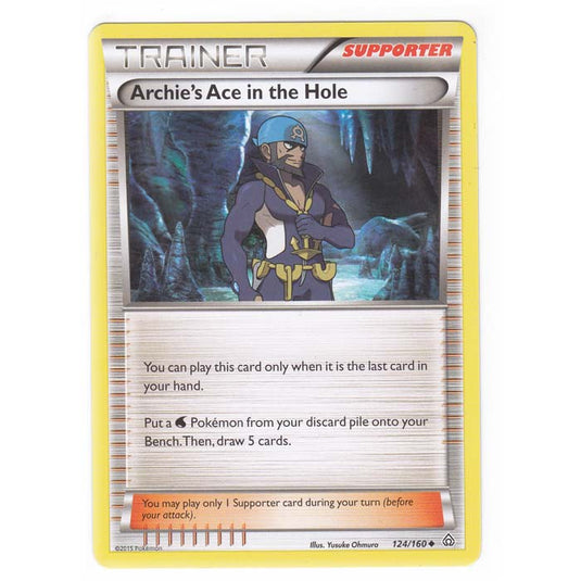 Pokemon - XY Primal Clash - Archies Ace in the Hole - 124/160