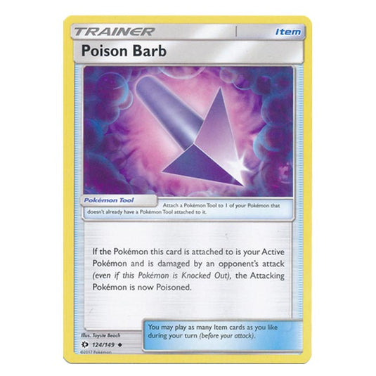 Pokemon - Sun & Moon - Base Set - Poison Barb - 124/149