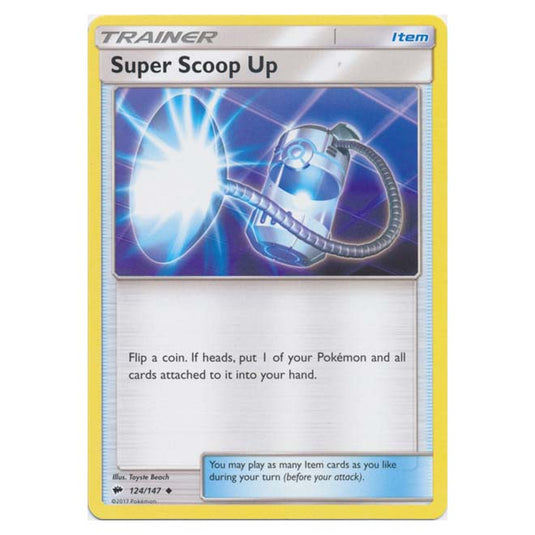 Pokemon - Sun & Moon - Burning Shadows - Super Scoop Up - 124/147