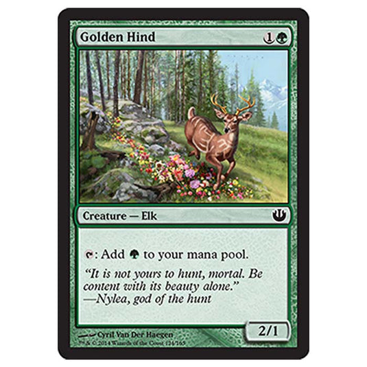 Magic the Gathering - Journey into Nyx - Golden Hind - 124/165