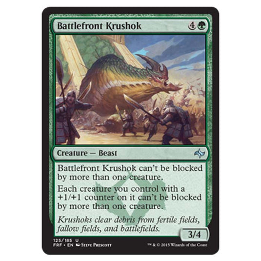 Magic the Gathering - Fate Reforged - Battlefront Krushok - 125/185