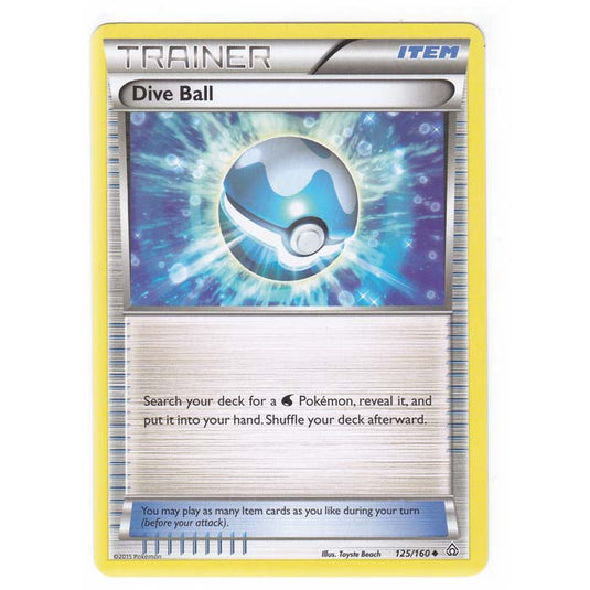 Pokemon - XY Primal Clash - Dive Ball - 125/160