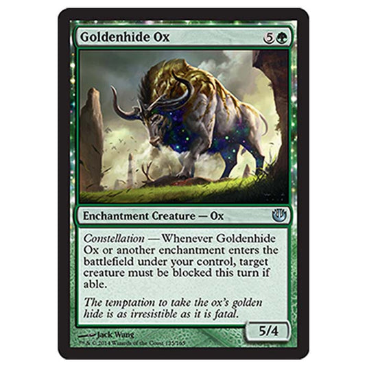 Magic the Gathering - Journey into Nyx - Goldenhide Ox - 125/165
