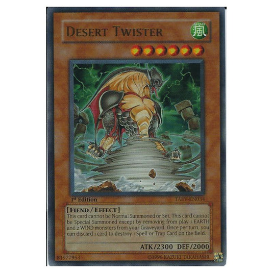 Yu-Gi-Oh! - Tactical Evolution - Desert Twister (Ultra Rare) TAEV-EN034
