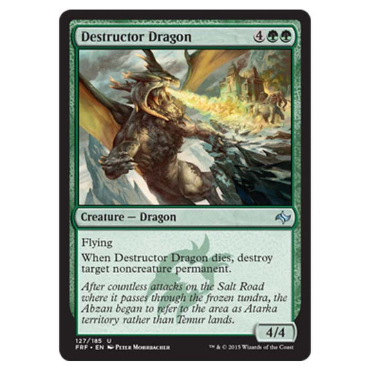 Magic the Gathering - Fate Reforged - Destructor Dragon - 127/185