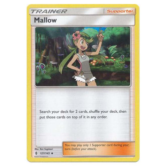 Pokemon - Sun & Moon - Guardians Rising - Mallow - 127/145