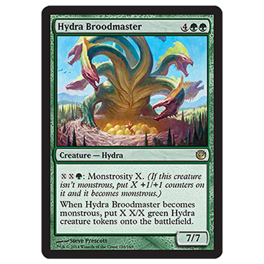 Magic the Gathering - Journey into Nyx - Hydra Broodmaster - 128/165