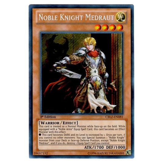 Yu-Gi-Oh! - Cosmo Blazer - Noble Knight Medraut (Secret Rare) CBLZ-EN081