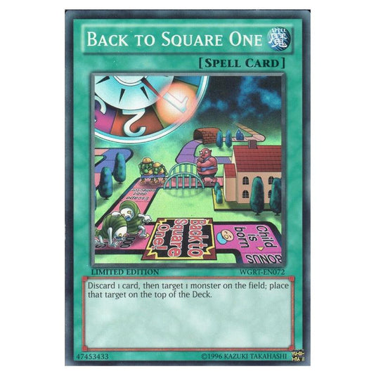 Yu-Gi-Oh! - War of the Giants Reinforcements - Back to Square One (Super Rare) WGRT-EN072