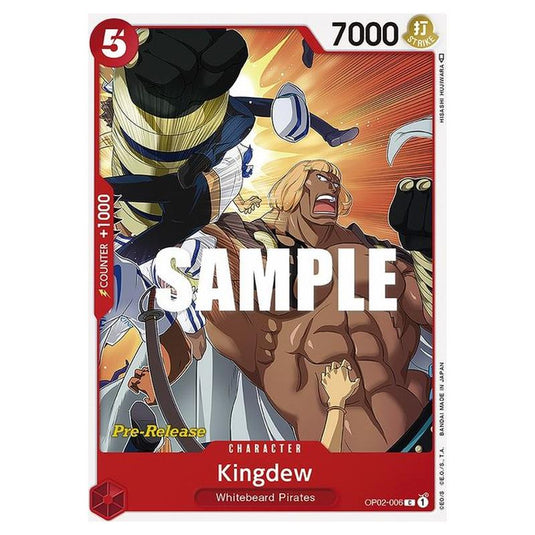One Piece - OP-02: Paramount War Promos - Kingdew - OP02-006