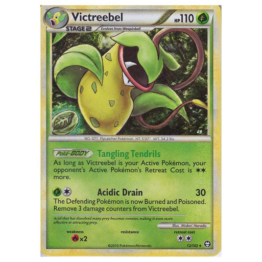 Pokemon - HGSS - Triumphant - Victreebel 12/102