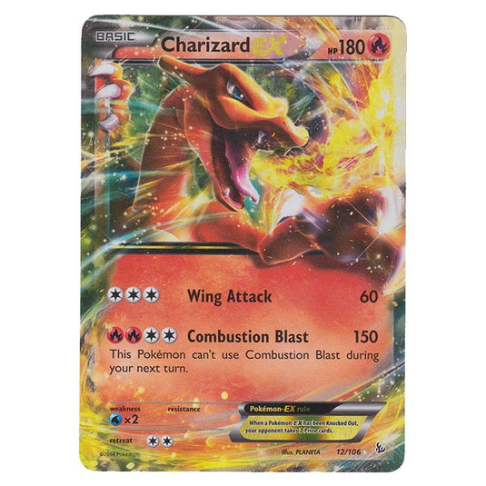 Pokemon - XY - Flashfire - Charizard EX - 12/106