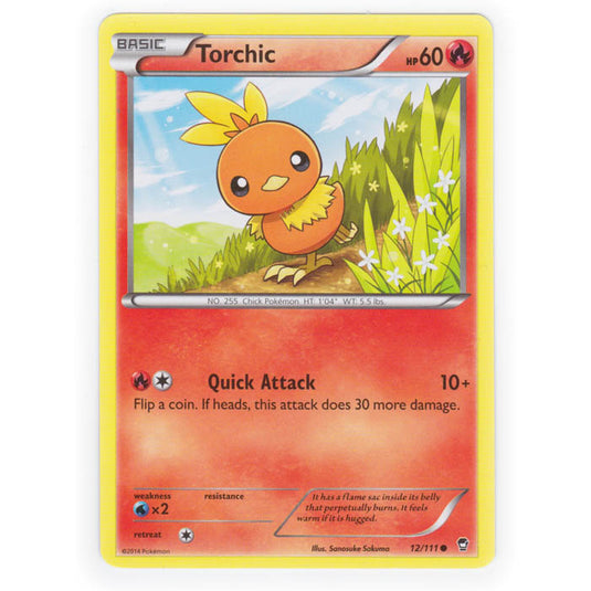 Pokemon - XY Furious Fists - Torchic - 12/111