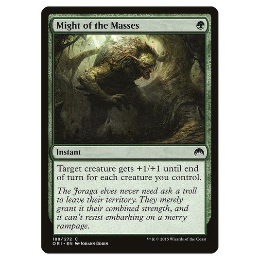 Magic The Gathering - Magic Origins - Might Of The Masses - 188/272 (Foil)