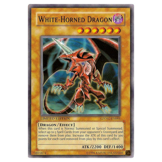 Yu-Gi-Oh! - GX Next Generation - White-Horned Dragon (Ultra Rare) GXNG-EN001
