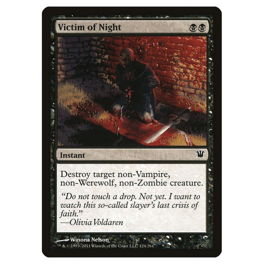 Magic the Gathering - Innistrad - Victim of Night - 124/264