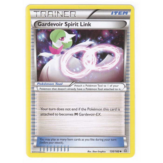 Pokemon - XY Primal Clash - Gardevoir Spirit Link - 130/160