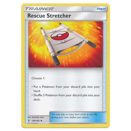 Pokemon - Sun & Moon - Guardians Rising - Rescue Stretcher - 130/145