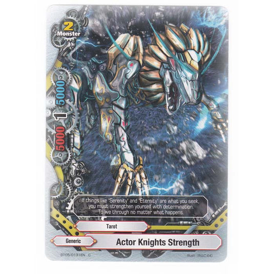 Future Card Buddyfight - Break To The Future - Actor Knights Strength - 131/135