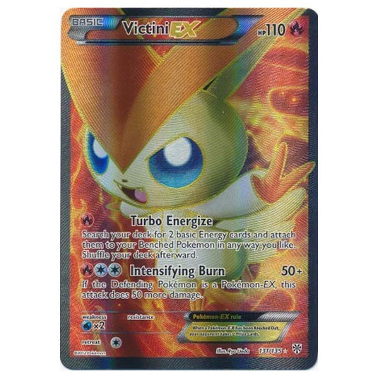 Pokemon - Black & White - Plasma Storm - Victini-EX - Full Art - 131/135