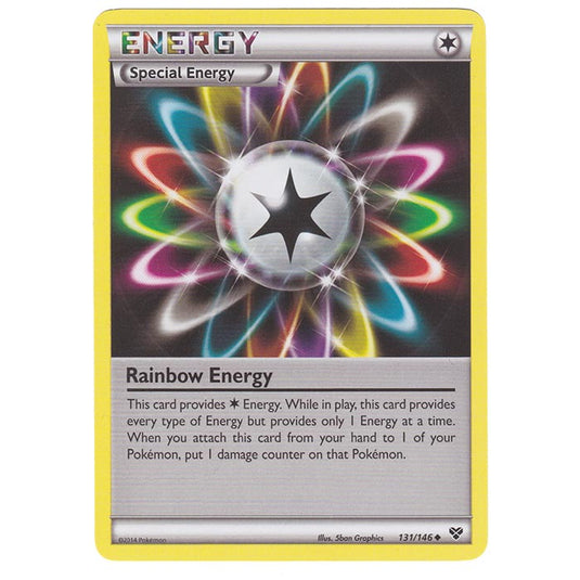 Pokemon - XY Base Set - Rainbow Energy - 131/146