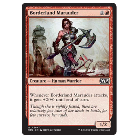 Magic the Gathering - M15 Core Set - Borderland Marauder - 131/269