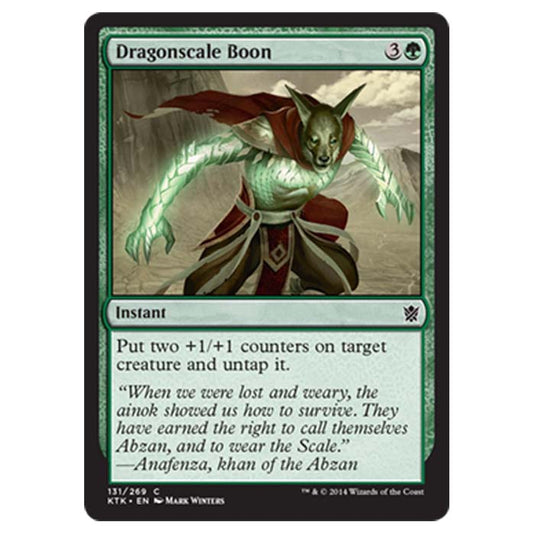 Magic the Gathering - Khans Of Tarkir - Dragonscale Boon - 131/269