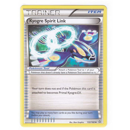 Pokemon - XY Primal Clash - Kyogre Spirit Link - 132/160